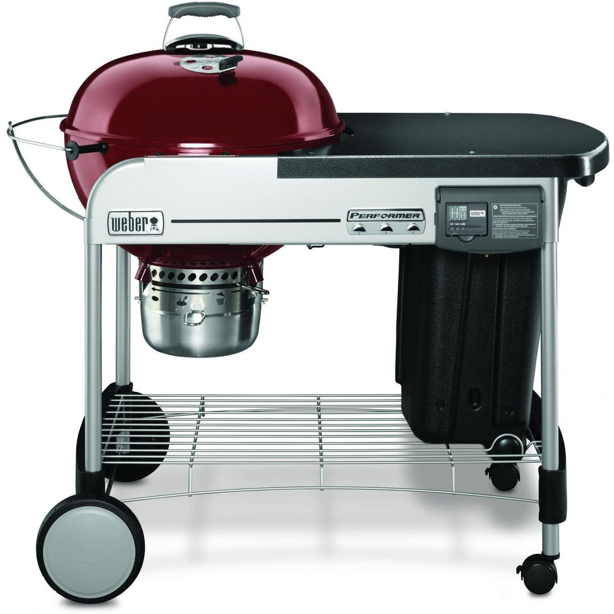 Weber Performer Deluxe 22" Crimson Charcoal Grill
