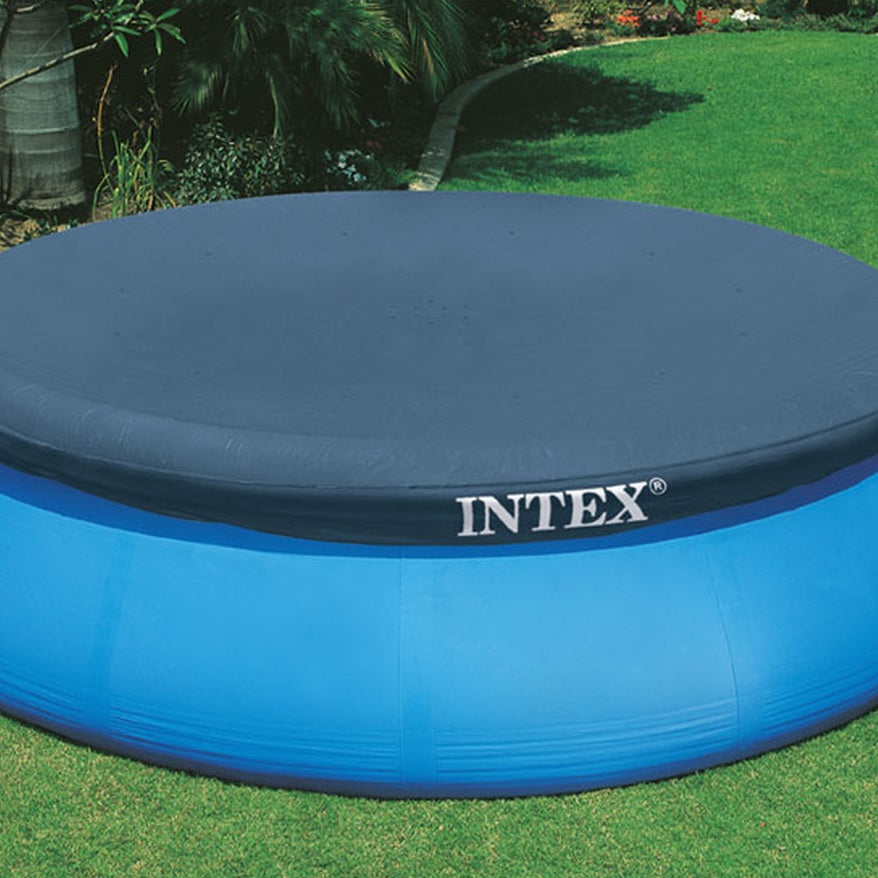 12' x 12" Easy Set Inflatable Pool Cover from Intex