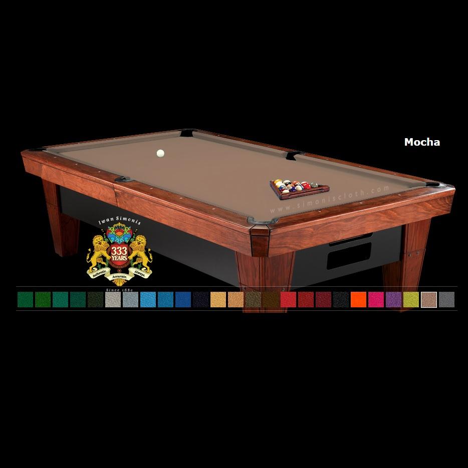 8' Simonis 760™ Pool Table Cloth