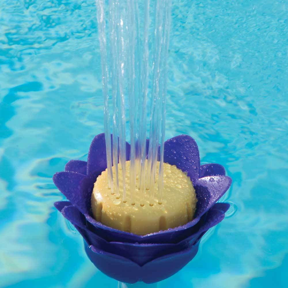 Swimming Pool Wall-Mounted Flower Fountain