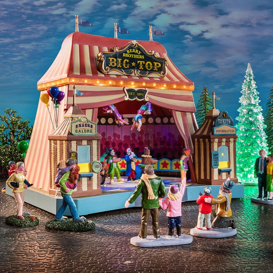 Lemax Carnival Sights & Sounds: Berry Brothers Big Top #55918
