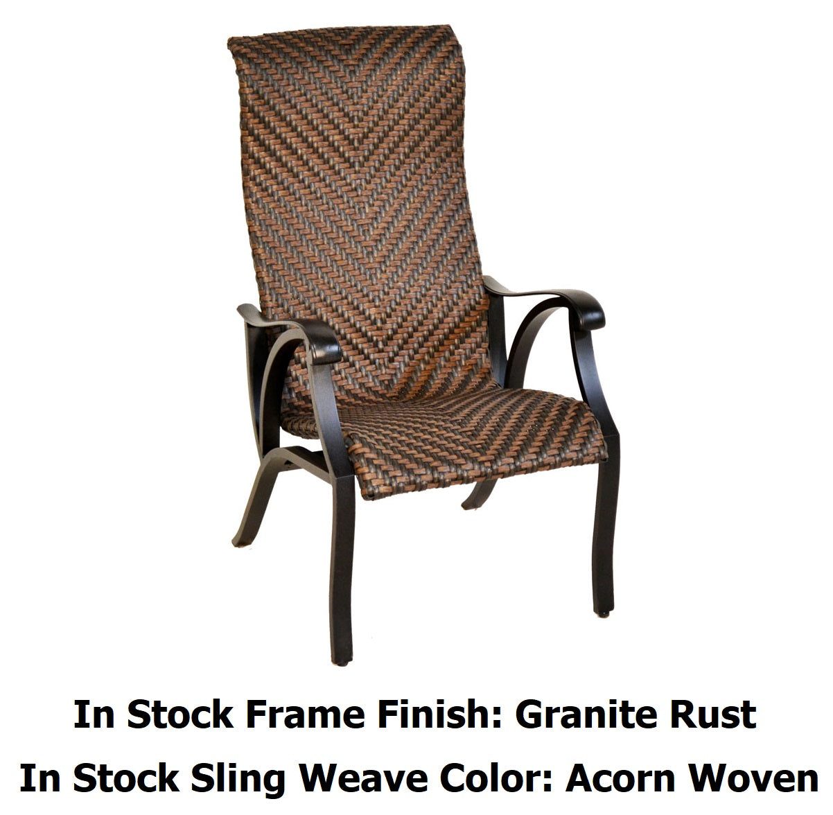 Stonegate Cast Aluminum Woven Patio Dining Sets