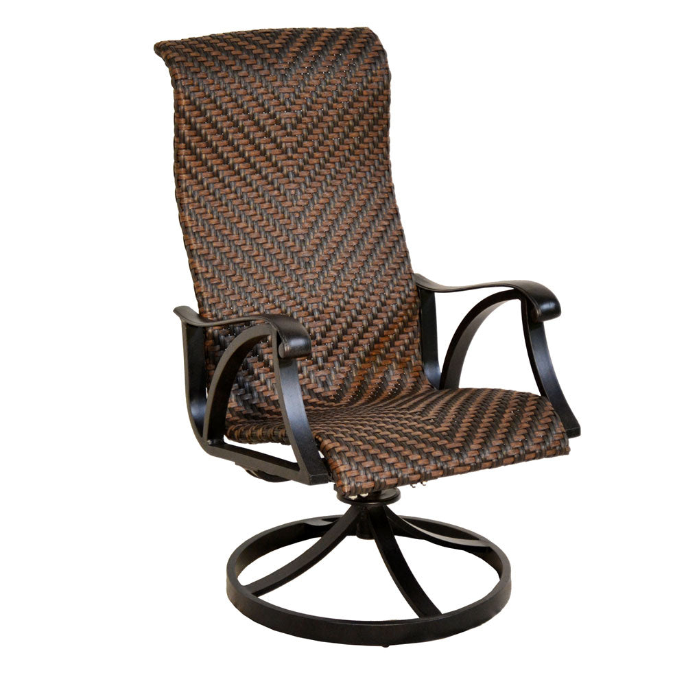 Stonegate Cast Aluminum Woven Patio Dining Sets