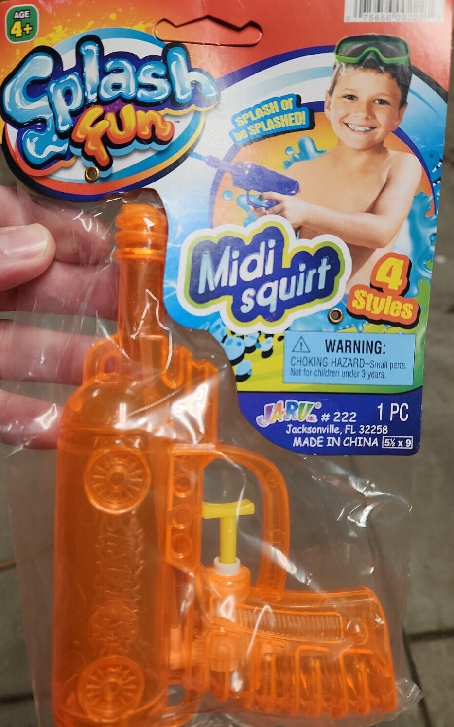 Ja-Ru's Splash Cyber X-222 Squirt Gun