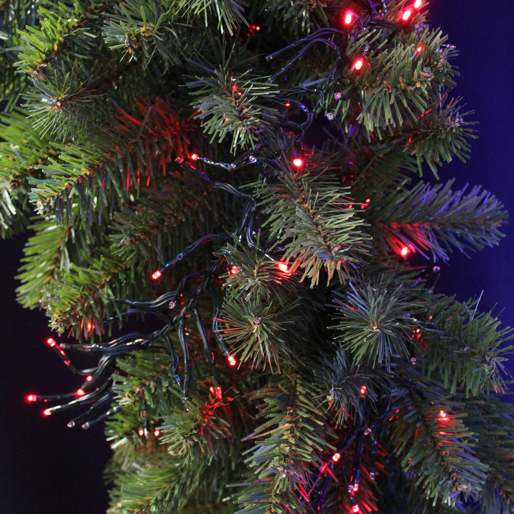 Red Cluster Christmas Rice Lights