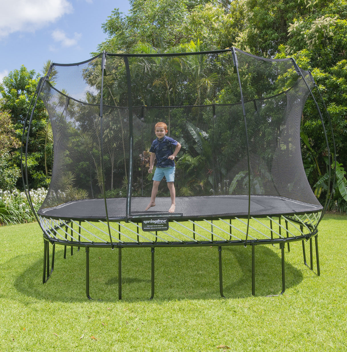 Springfree 13' x 13' Jumbo Square Trampoline - Guaranteed Lowest Price
