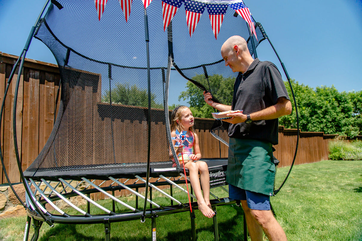 Springfree 13' x 13' Jumbo Square Trampoline - Guaranteed Lowest Price