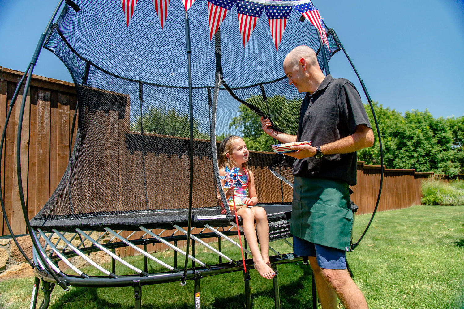 Springfree 13' x 13' Jumbo Square Trampoline - Guaranteed Lowest Price