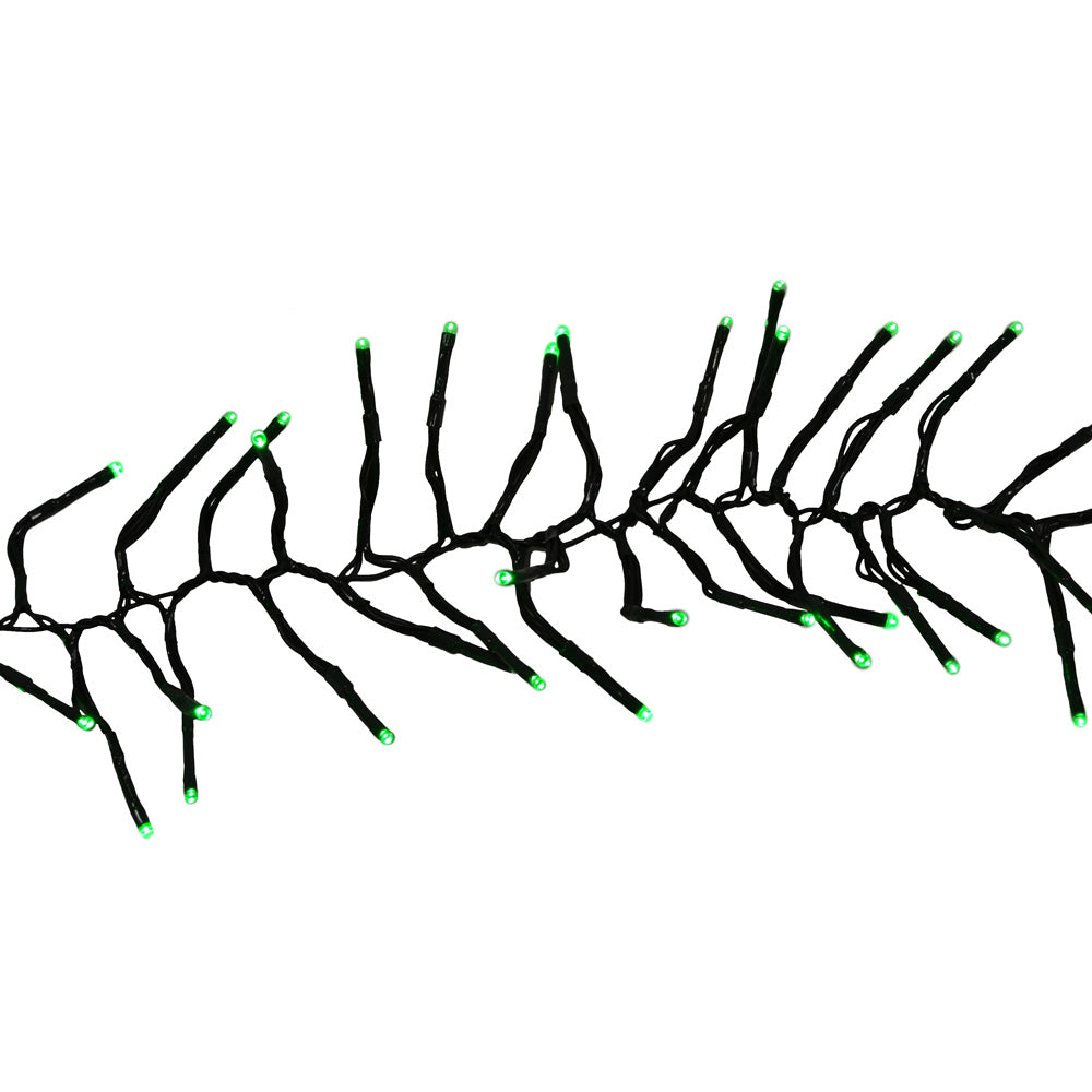 Strand of Green Cluster Rice Christmas Lights