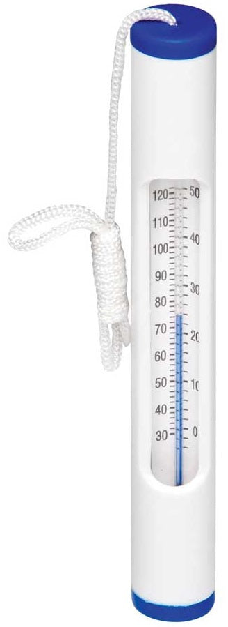 Deluxe Ocean Blue Floating Pool Thermometer
