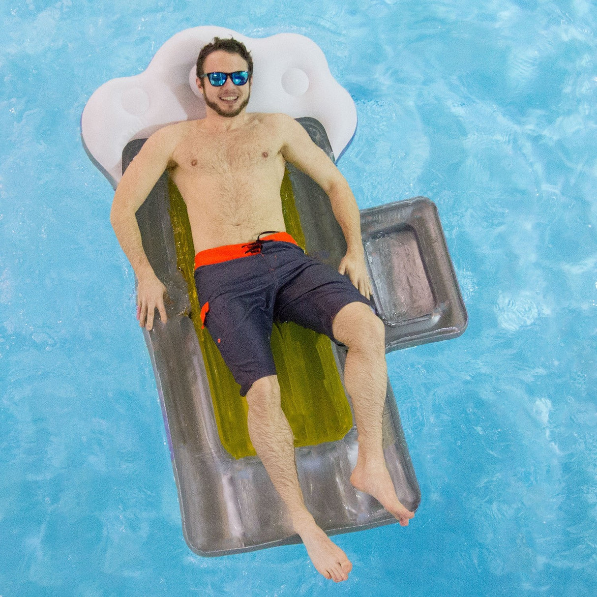 Swimline Inflatable Beer Mug Pool Float with Ice Chest