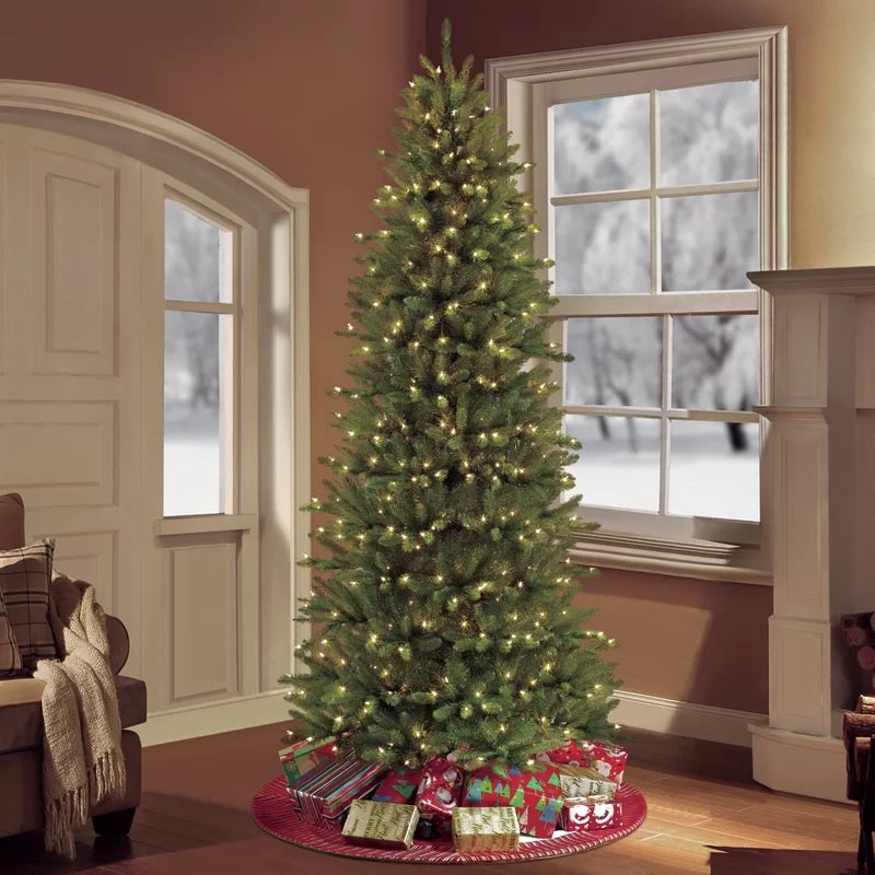 Colorado Fir 7.5' Slim PowerConnect Pre-Lit Artificial Christmas Tree