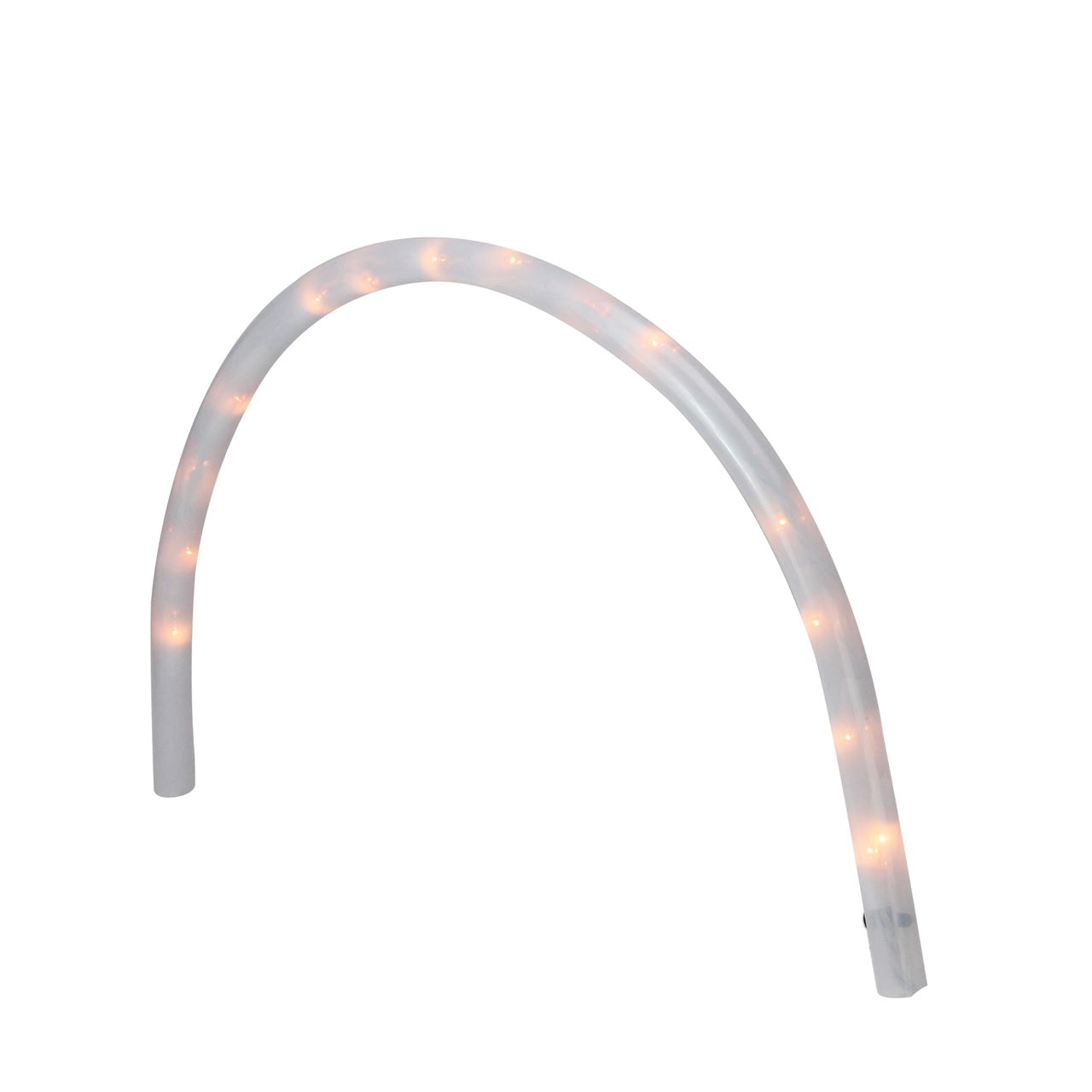 Set of 5 Clear Lighted Arch Driveway Markers