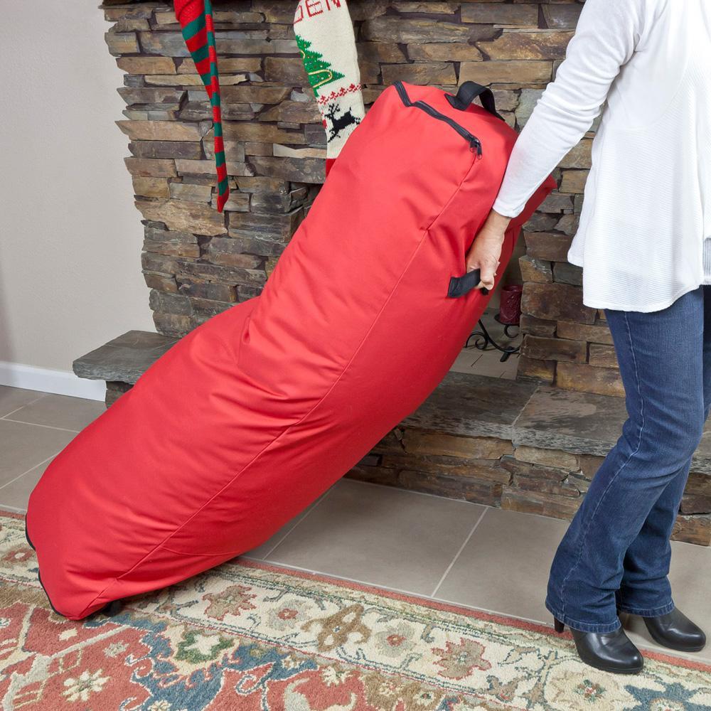 7.5' Artificial Christmas Tree Rolling Storage Bag