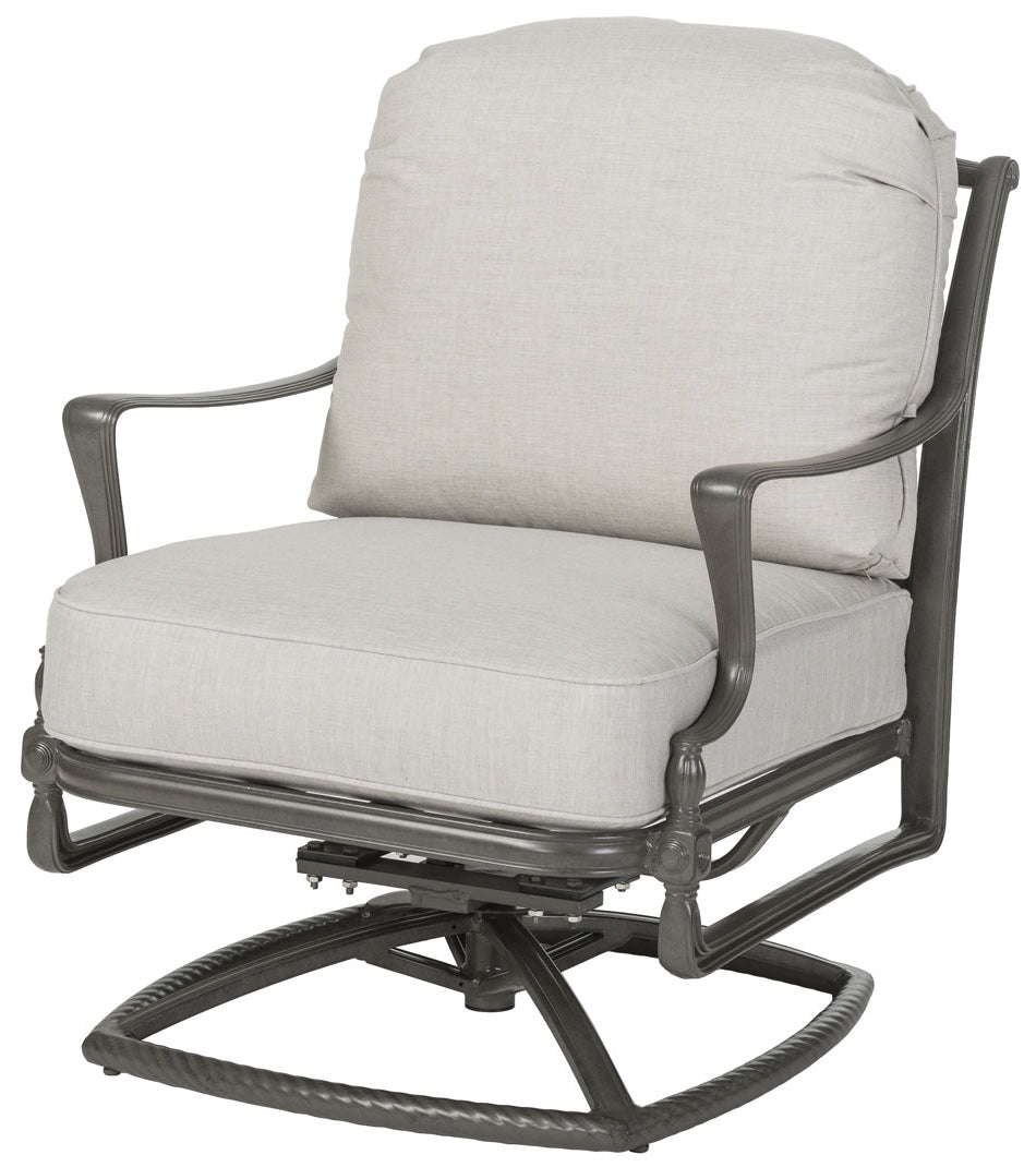 Bel Air Cushioned Cast Aluminum Seating & Chat Sets