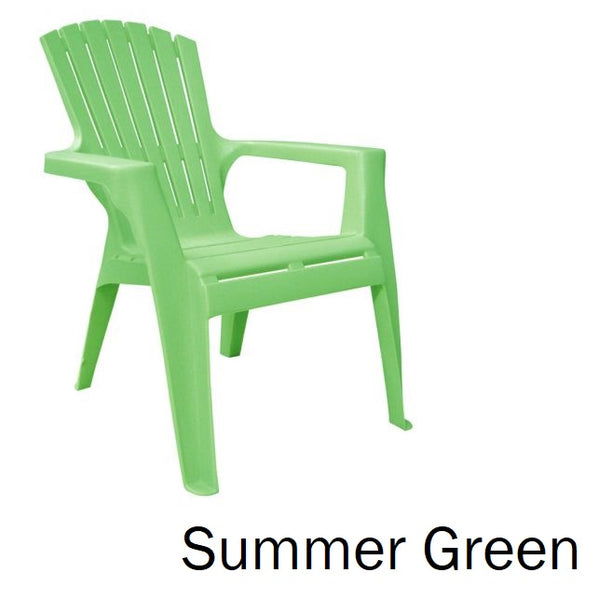 Kids Resin Stacking Adirondack Chairs