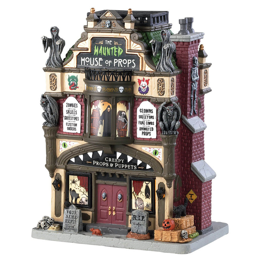 Lemax Spooky Town The Haunted House of Props #85312