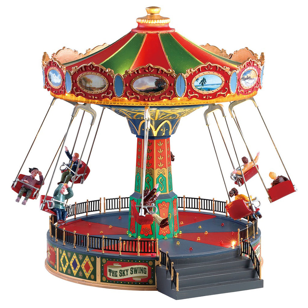 Lemax Caddington Village The Sky Swing Sights & Sounds, Lemax 84379