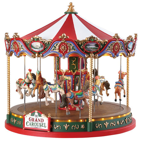Lemax Caddington Village Sights & Sounds: The Grand Carousel #84349