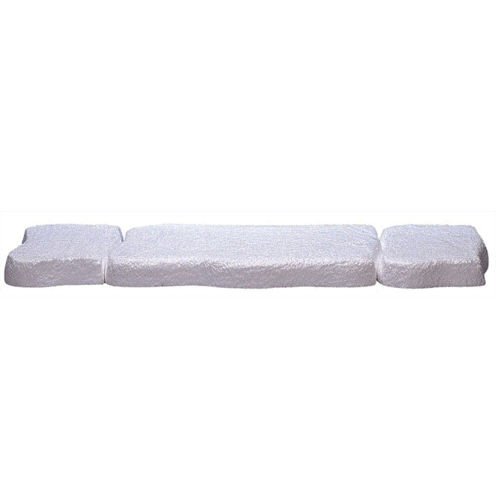Village accessory for a Lemax display. A white platform to make it look like a snowy ledge for your village.