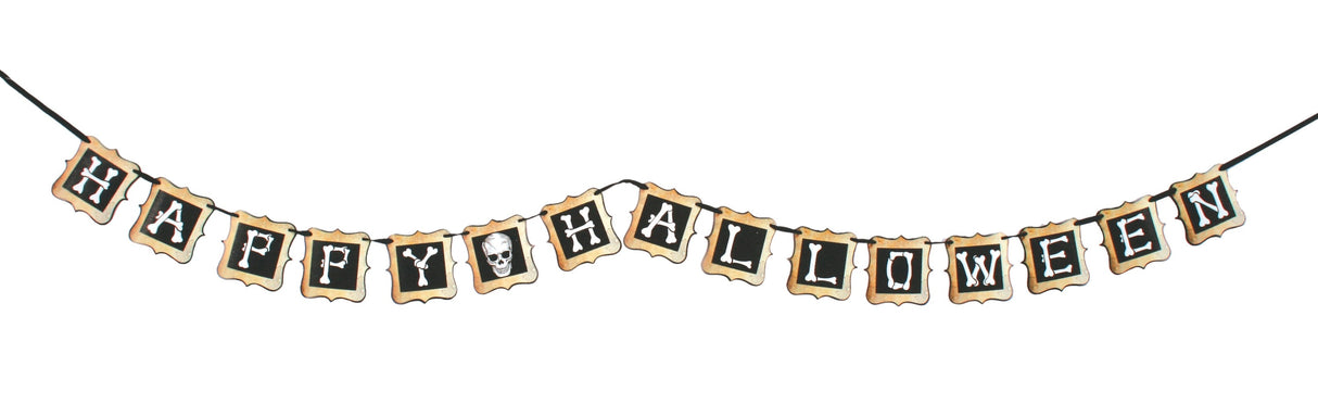 Halloween Glitter Banner Décor