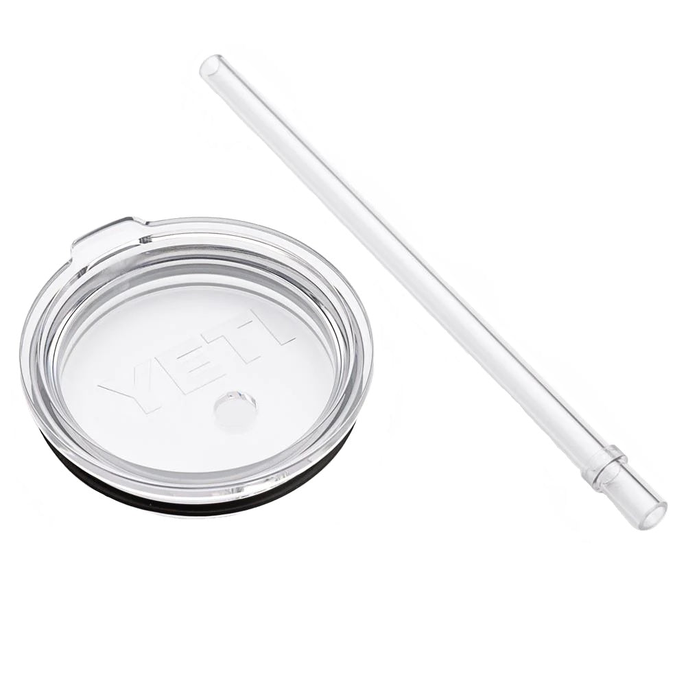 Yeti straw and lid.