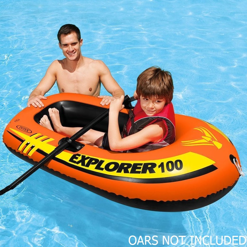 Inflatable boat for kids.
