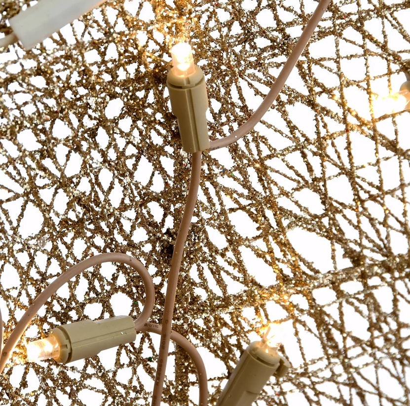 Crystal Splendor LED Sleigh Lawn Sculpture