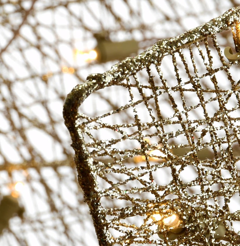 Crystal Splendor LED Sleigh Lawn Sculpture