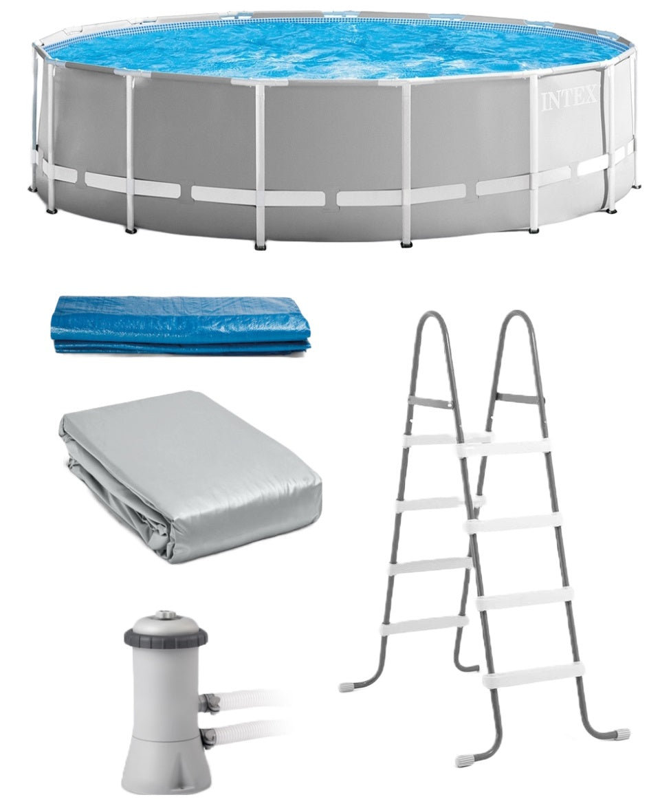 Intex 15' x 48" Prism Frame™ Swimming Pool Set