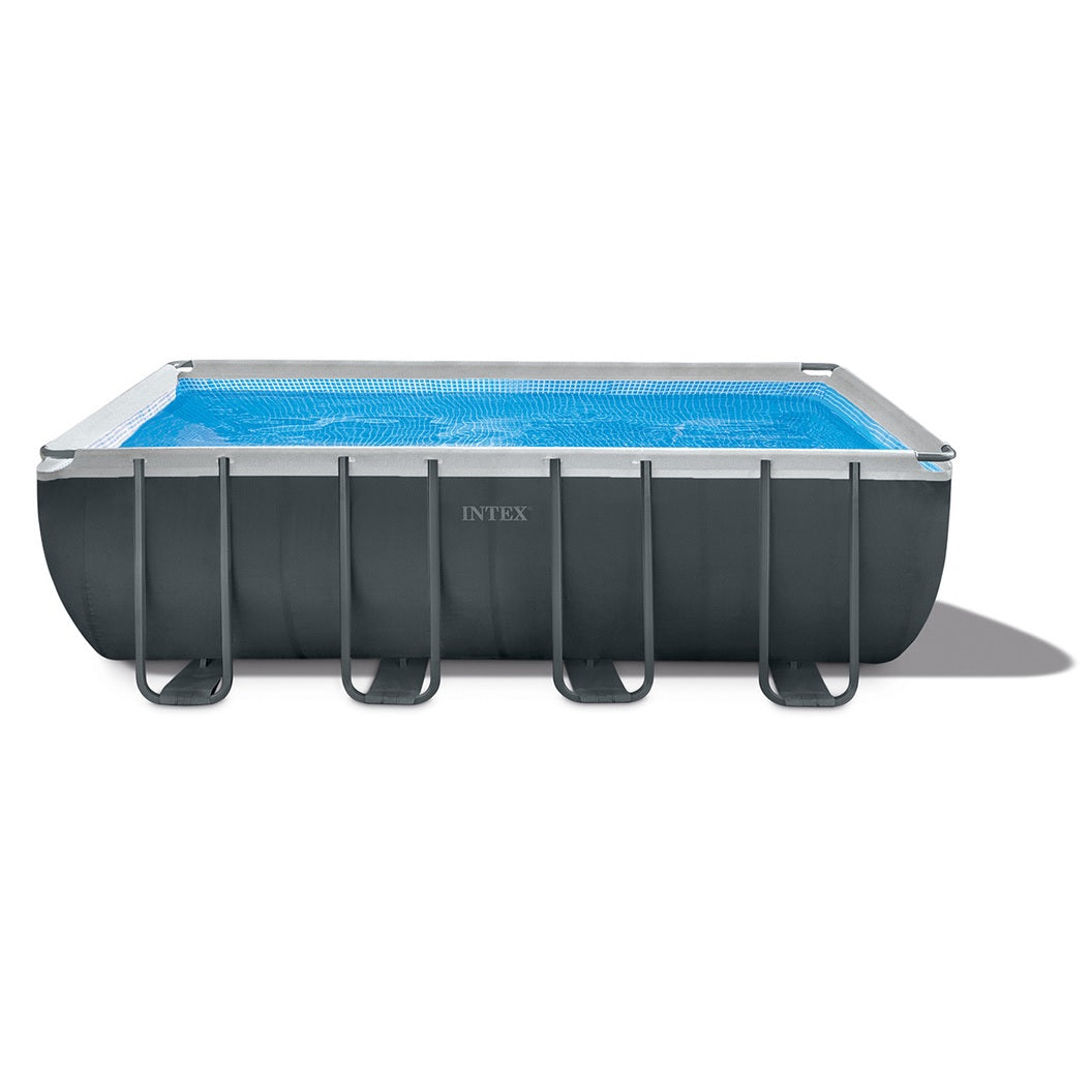 Intex 18' x 9' x 52" Ultra XTR™ Rectangular Frame Pool Set with Sand Filter Pump
