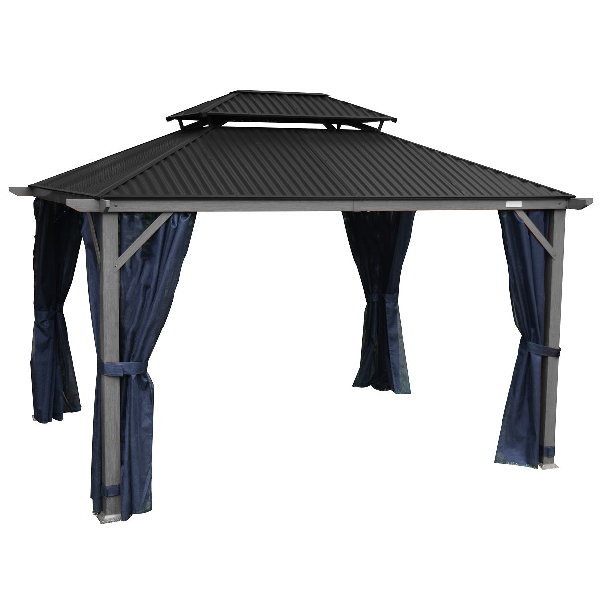 Cambridge Barnwood Hard Top Gazebos