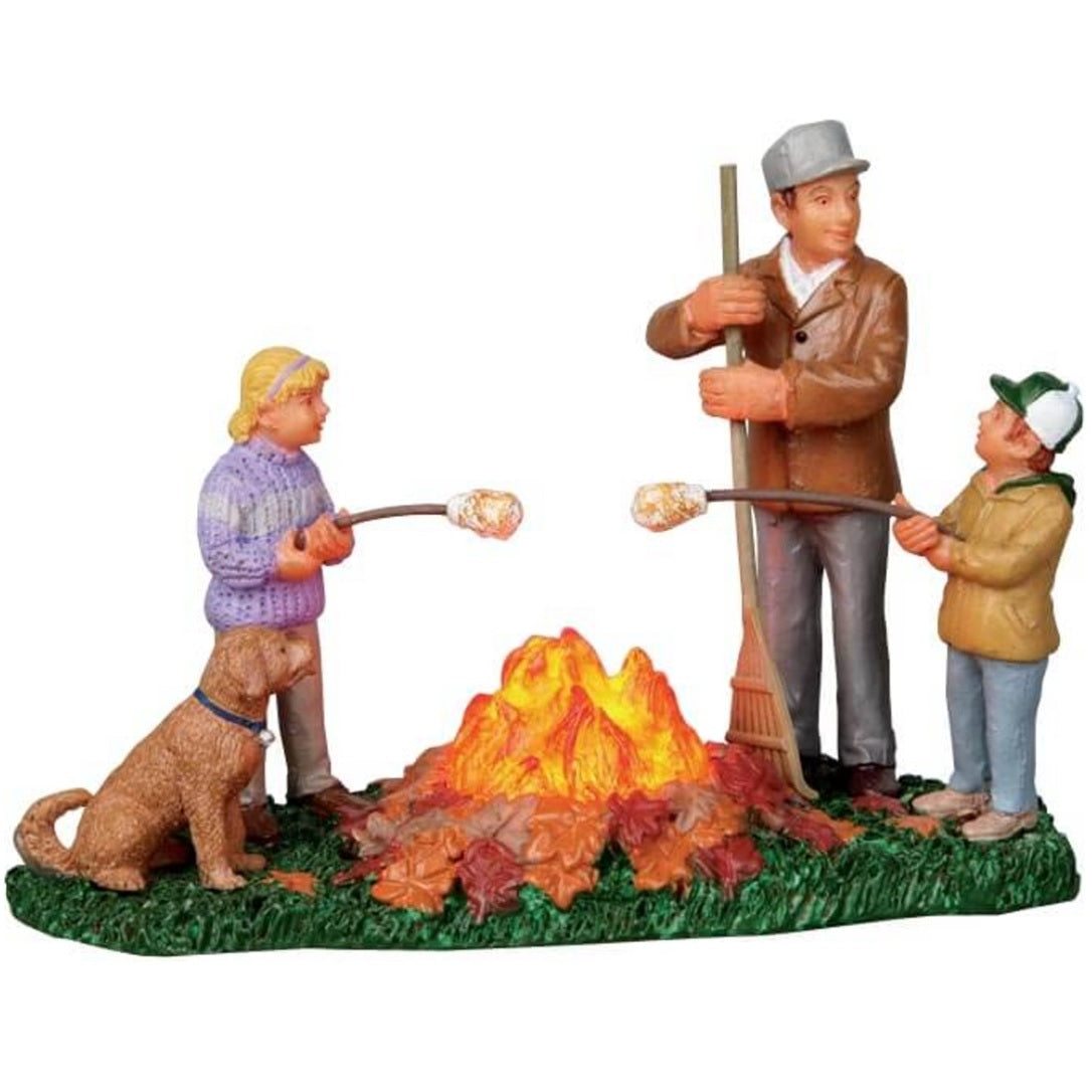 Lemax General Collectibles Table Piece: Burning Leaves #14338