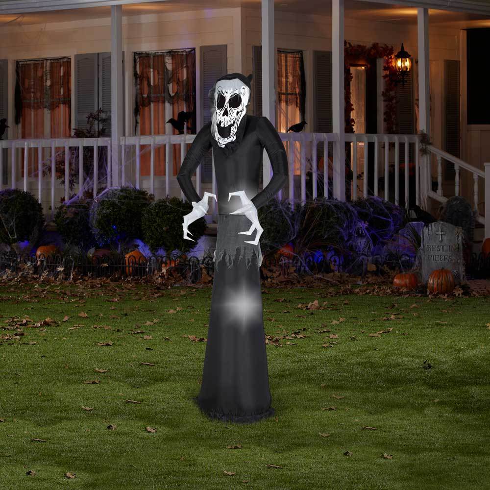 7' Airblown® Inflatable Welcome Reaper by Gemmy