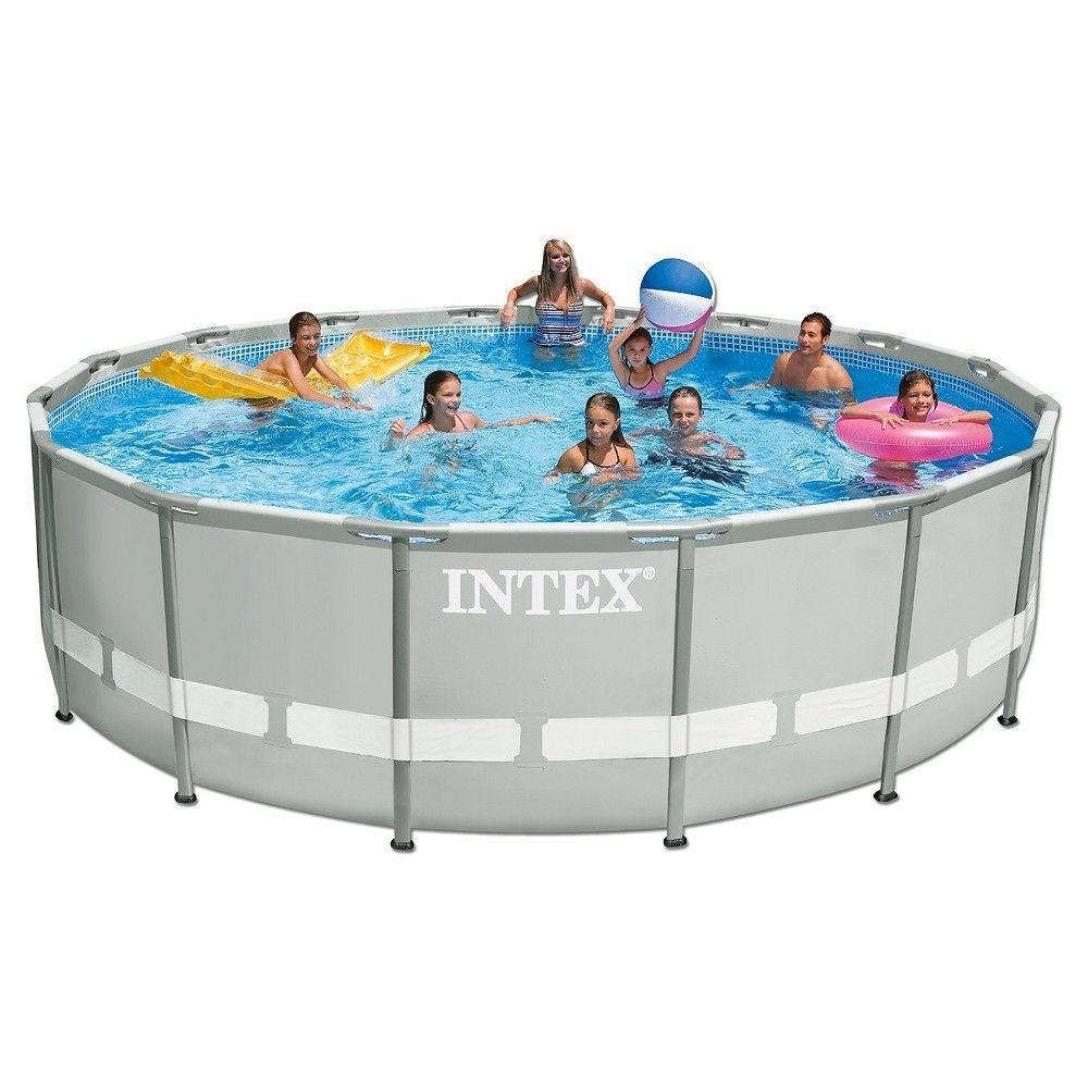 Intex 15' x 48" Prism Frame™ Swimming Pool Set