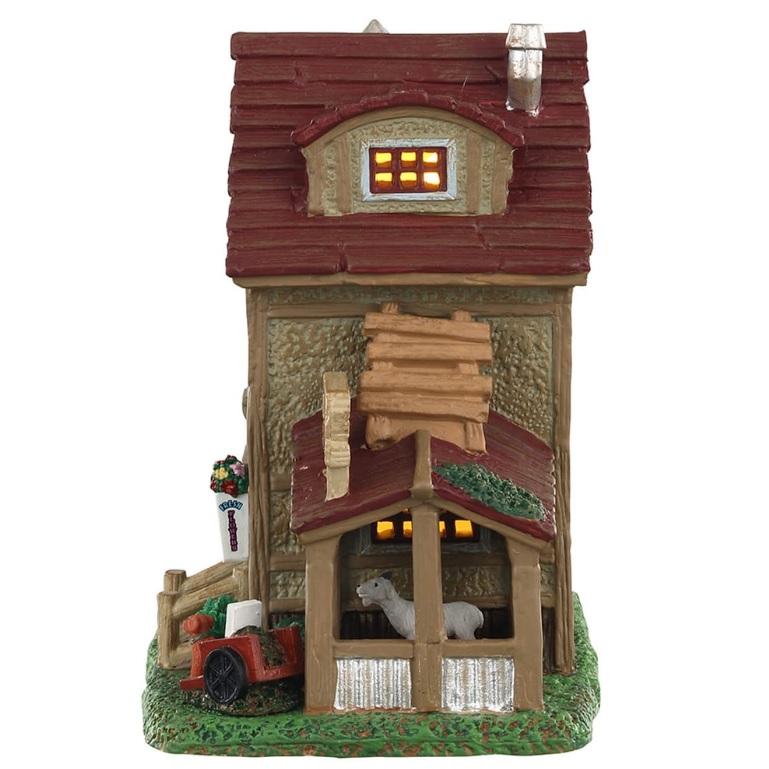 Lemax Harvest Crossing Lighted Building: Bedingfield's Landscape & Tree #05636