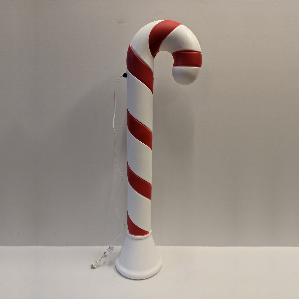 40" Lighted Vintage Candy Cane Blow Mold Christmas Yard Decoration
