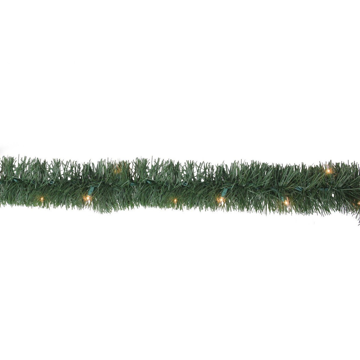 18' Pre-Lit Green Pine Artificial Christmas Garland