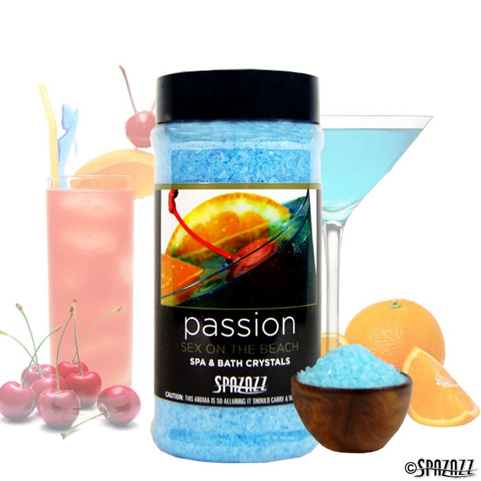 Spazazz Set the Mood Passion Crystals - Sex on the Beach