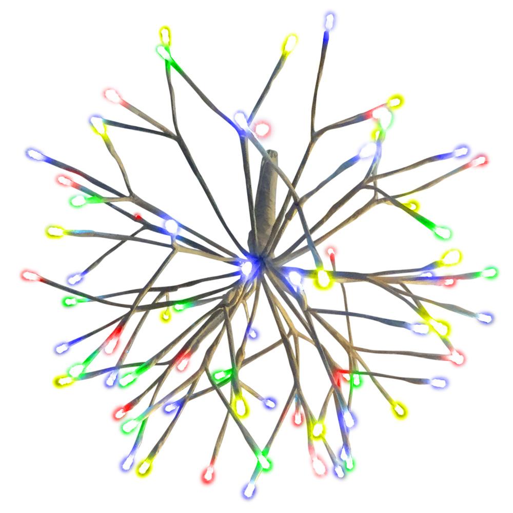 16" Twinkling LED Starburst Clusters