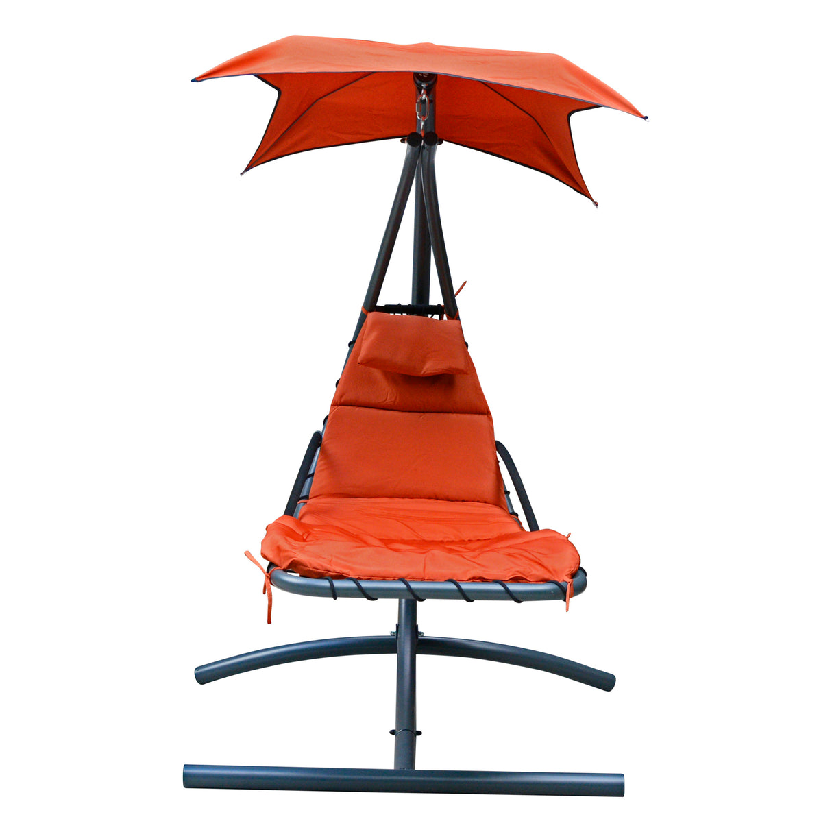 Orange Cloud 9 Hanging Chaise Lounger