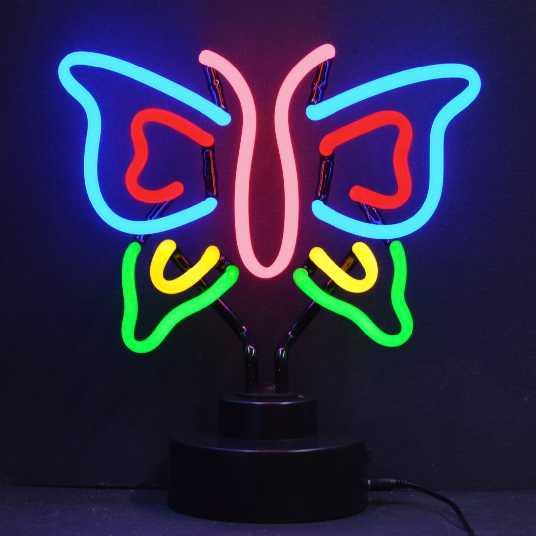 Neonetics Butterfly Neon Sculpture