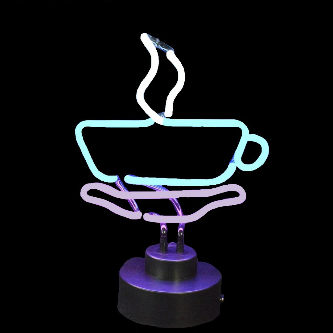 Neonetics Coffee Cup Neon Sculpture