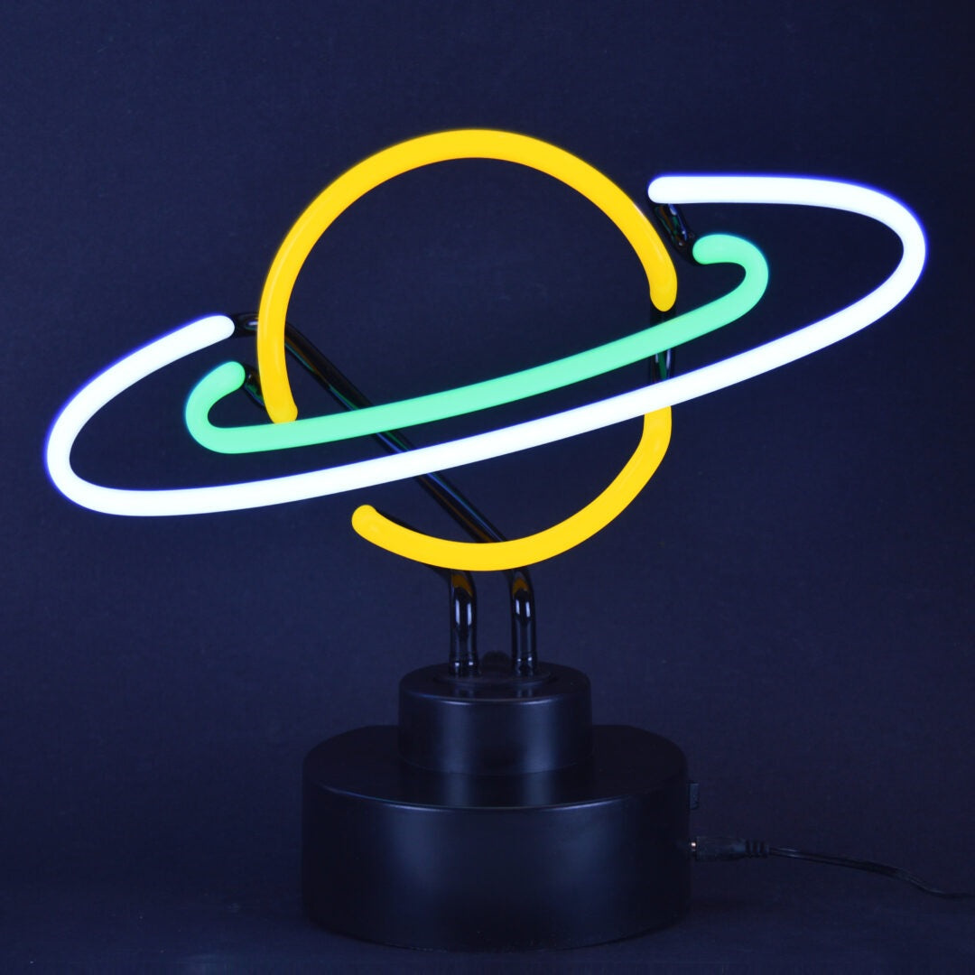 Neonetics Saturn Neon Sculpture