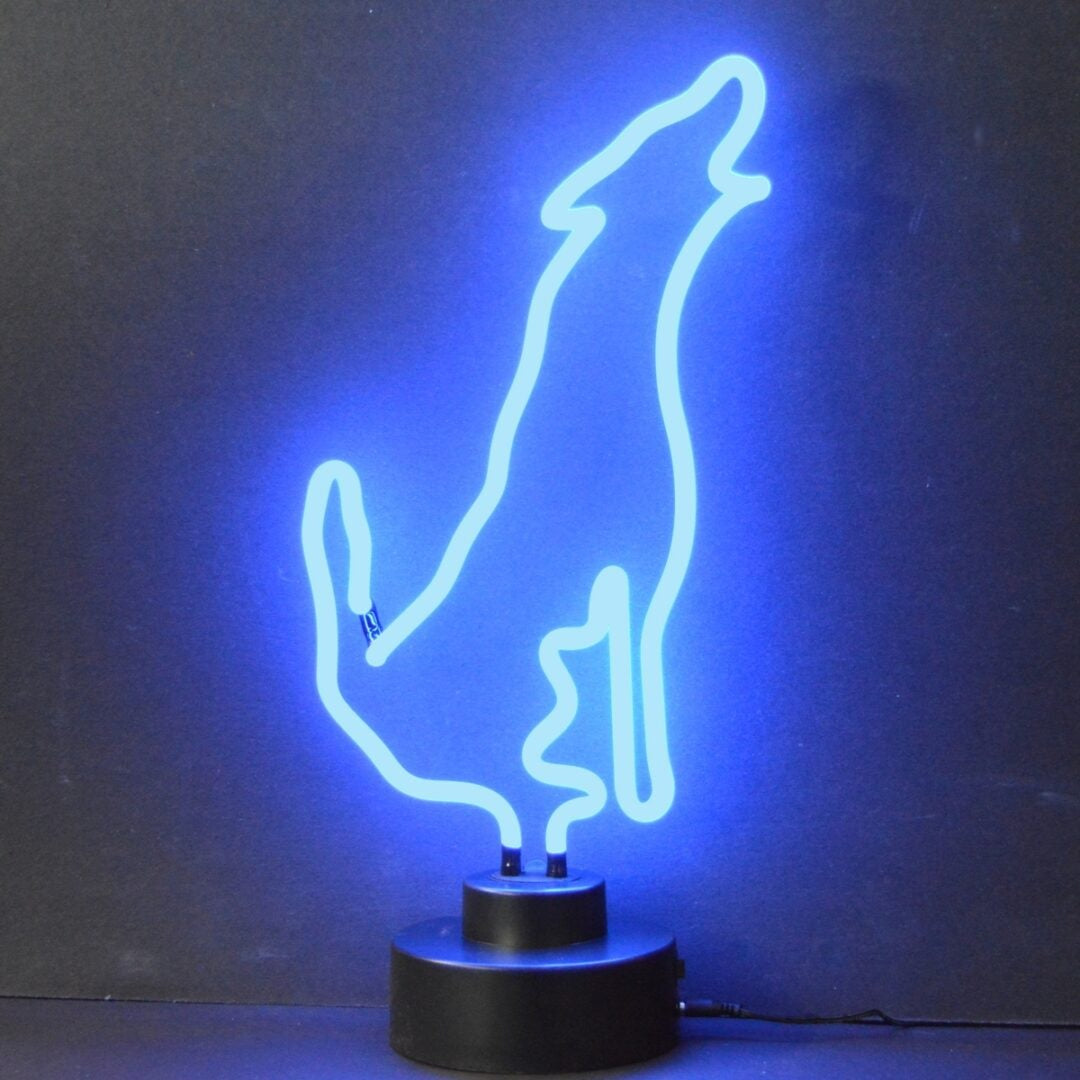 Neonetics Wolf Neon Sculpture