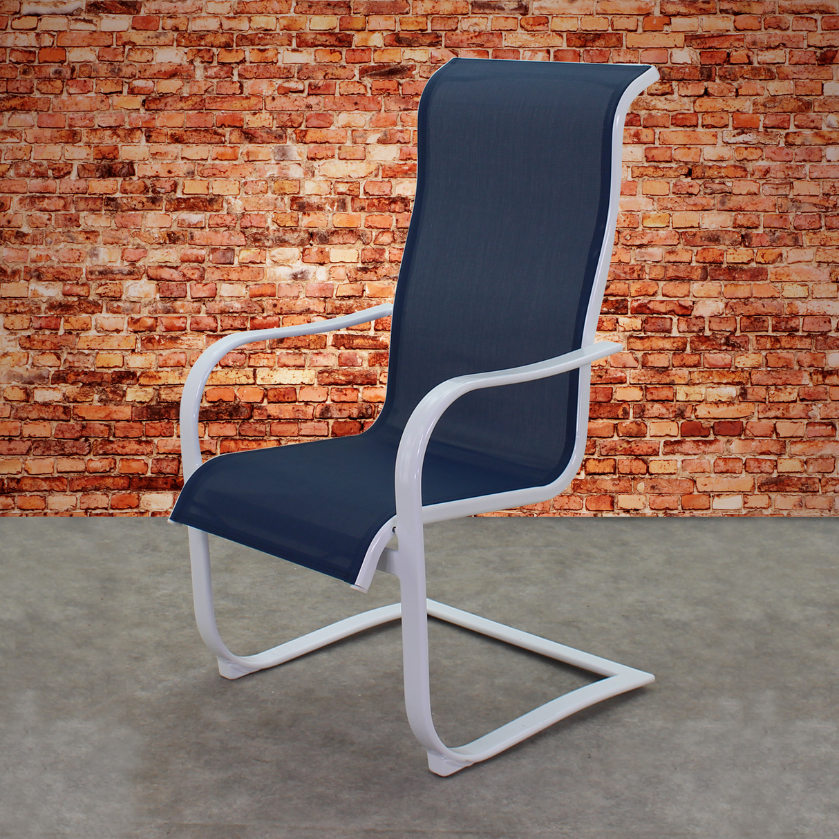 Dublin Cobalt Sling Spring Patio Dining Sets