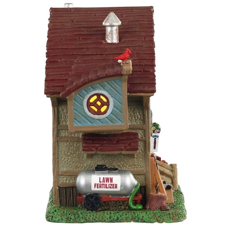 Lemax Harvest Crossing Lighted Building: Bedingfield's Landscape & Tree #05636