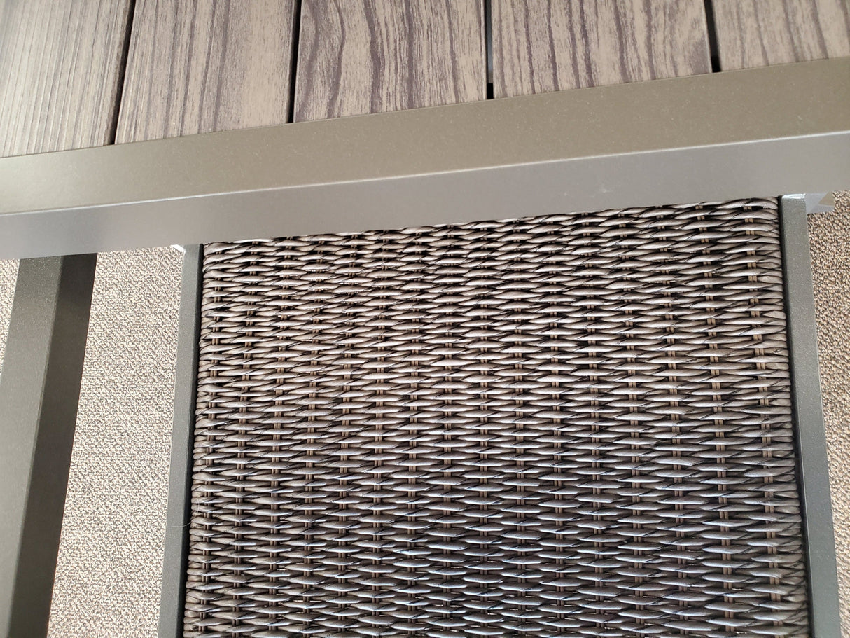 Hyacinth Weave Patio Dining Set