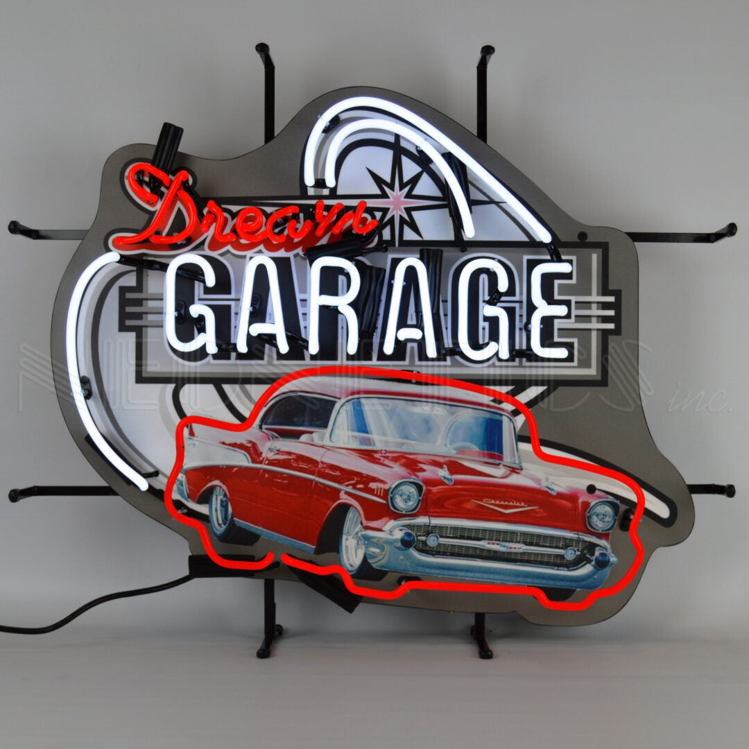 Neonetics Dream Garage 57 Chevy Neon Sign