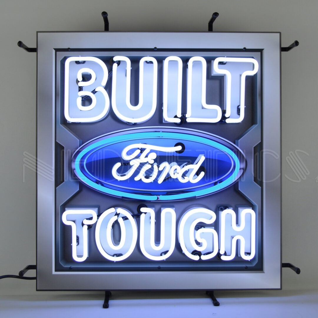 Neonetics Built Ford Tough Neon Sign with Backing